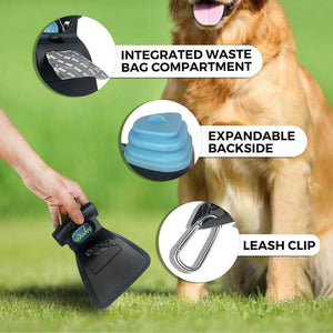 Easy-to-use Dog Poop Scooper with biodegradable bags